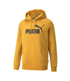 Puma Ess Big Logo Hoodie Kapüşonlu Sweatshirt Sarı