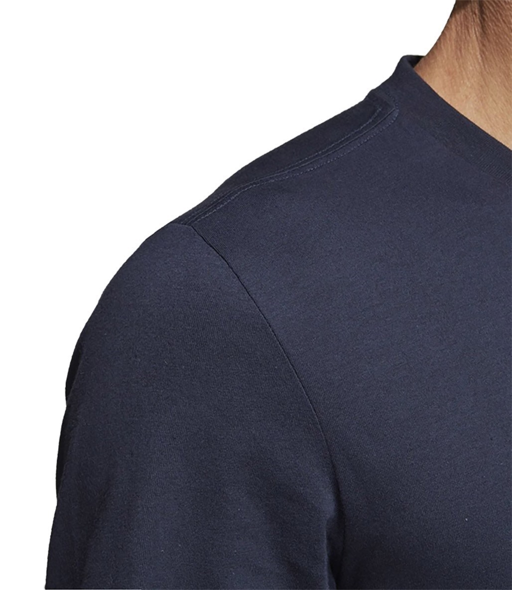 Adidas Essentials Plain T-Shirt Lacivert