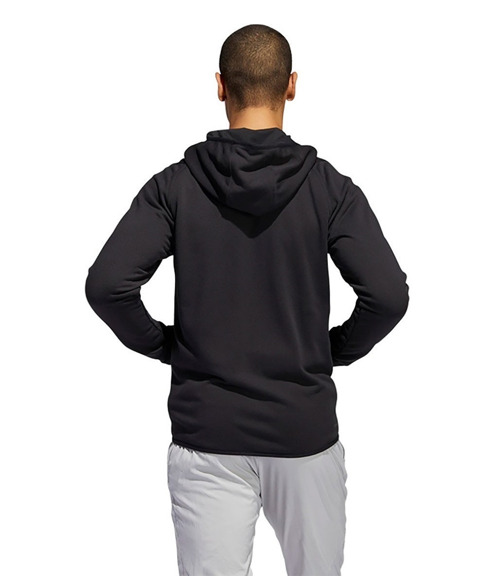 Adidas Freelift Prime Hoodie Fermuarlı Kapüşonlu Sweatshirt Siyah