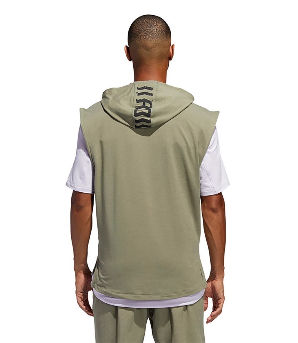Adidas Tko Hooded Tee Kapüşonlu Kolsuz T-Shirt Haki