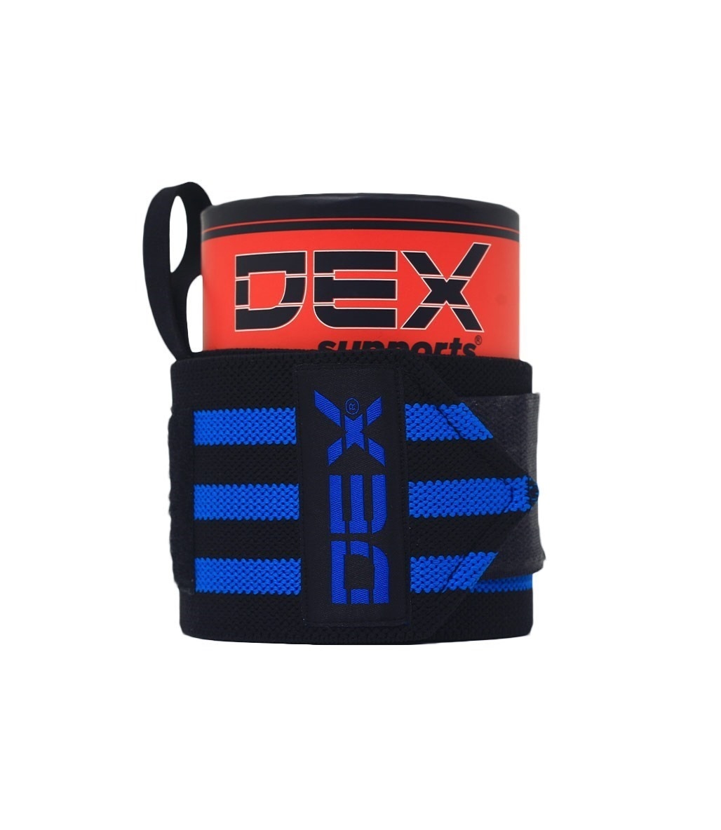 Dex Supports Wrist Wraps Siyah Mavi