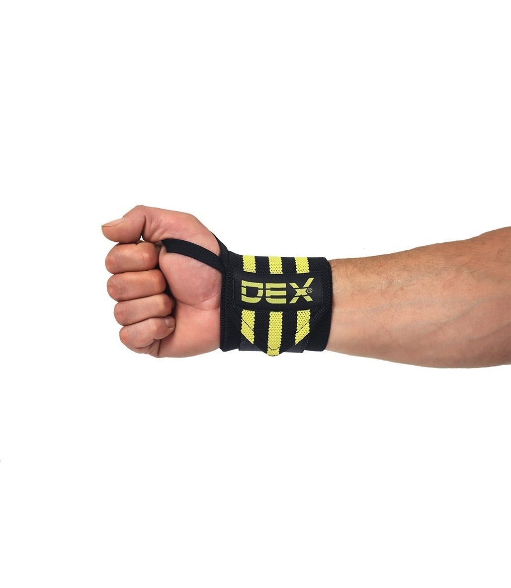 Dex Supports Wristwraps Siyah Sarı