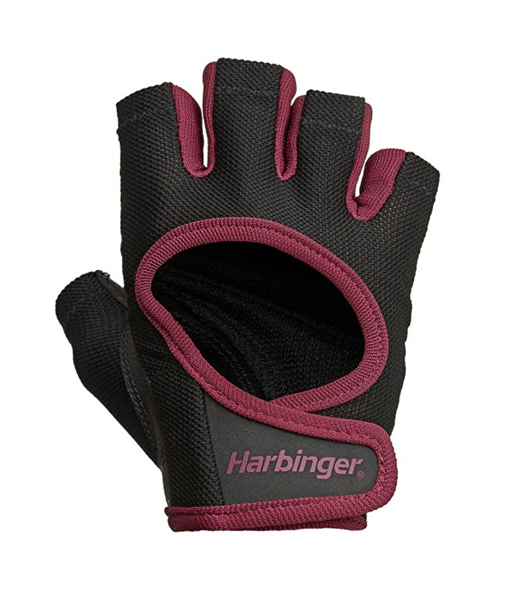 Harbinger Wmns Power Gloves Kadın Eldiven Siyah Bordo