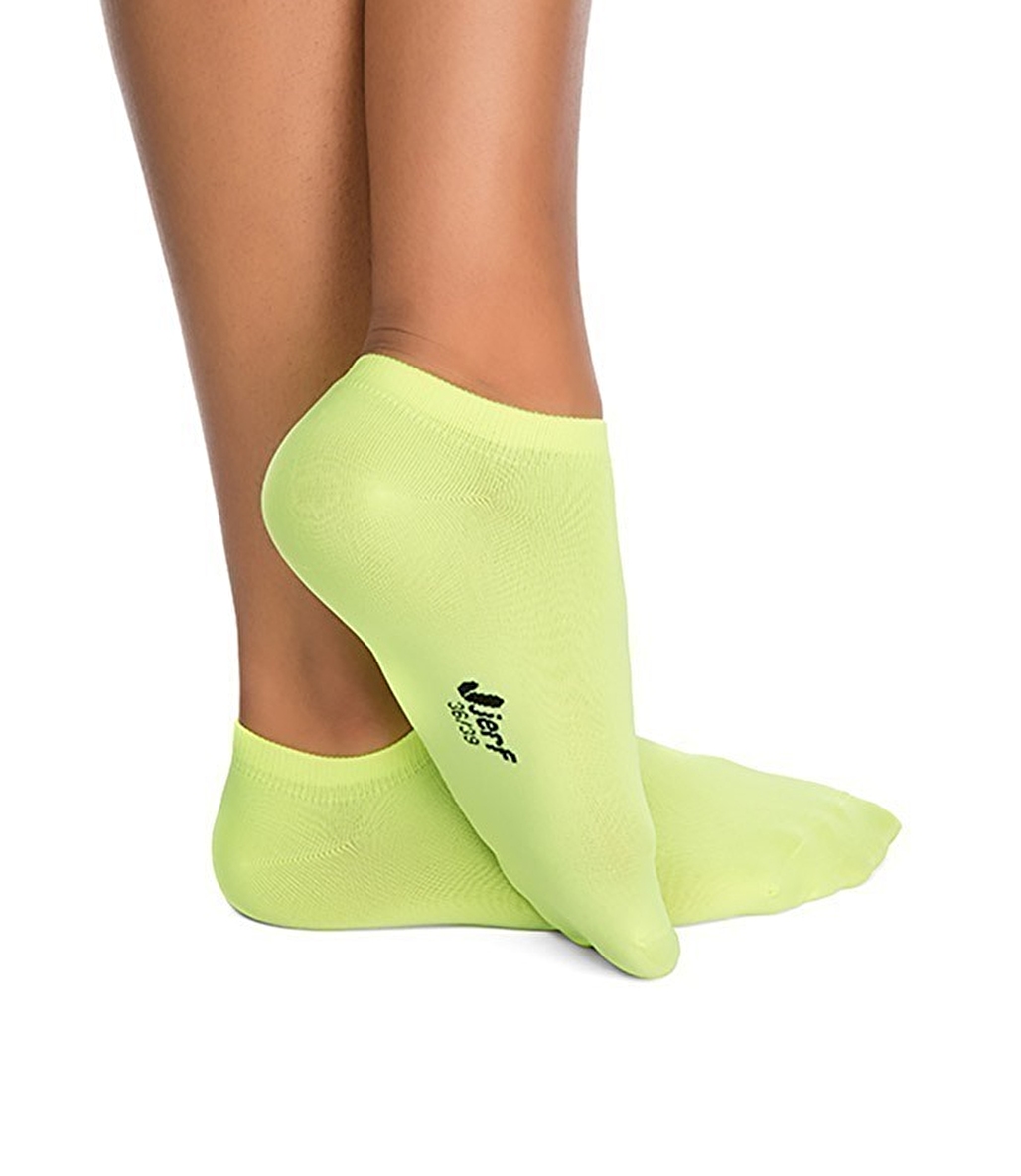 Jerf Patık Çorap Neon Sarı