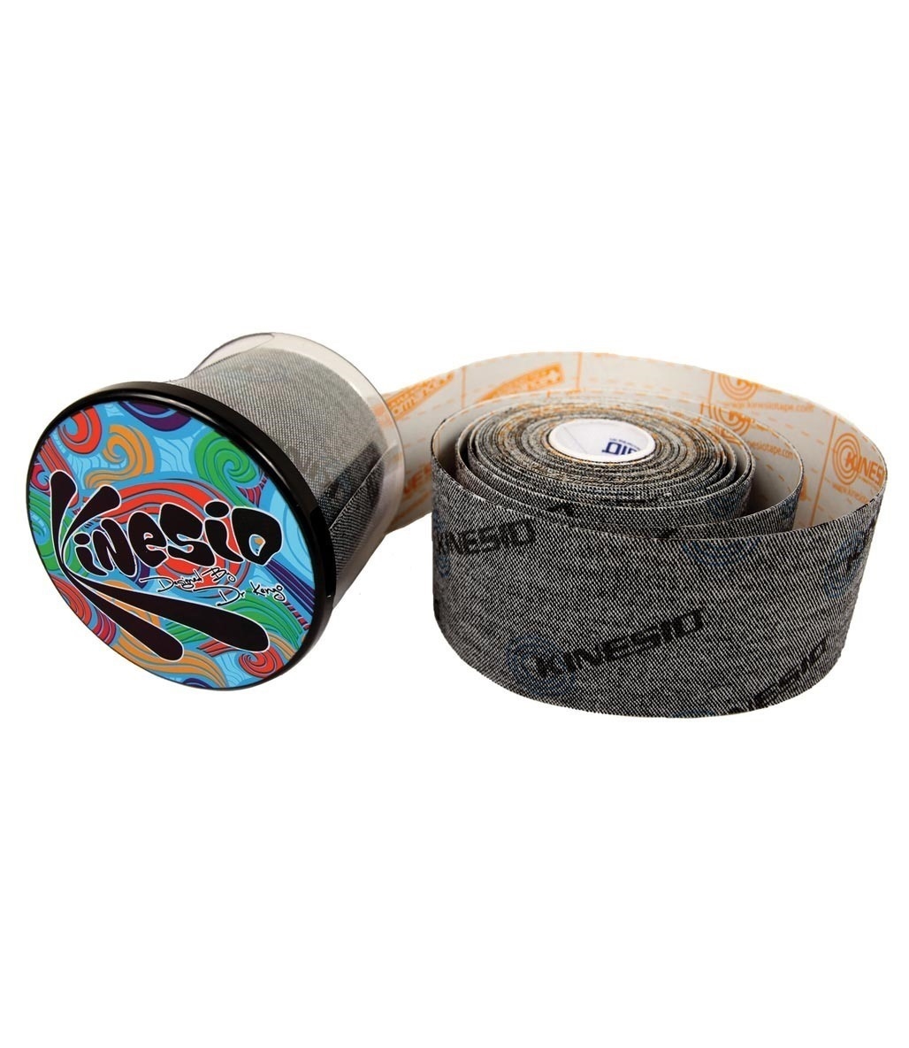 Kinesio Tape Tex Performance+ 5 cm X 5 m Logolu Ağrı Bandı Siyah