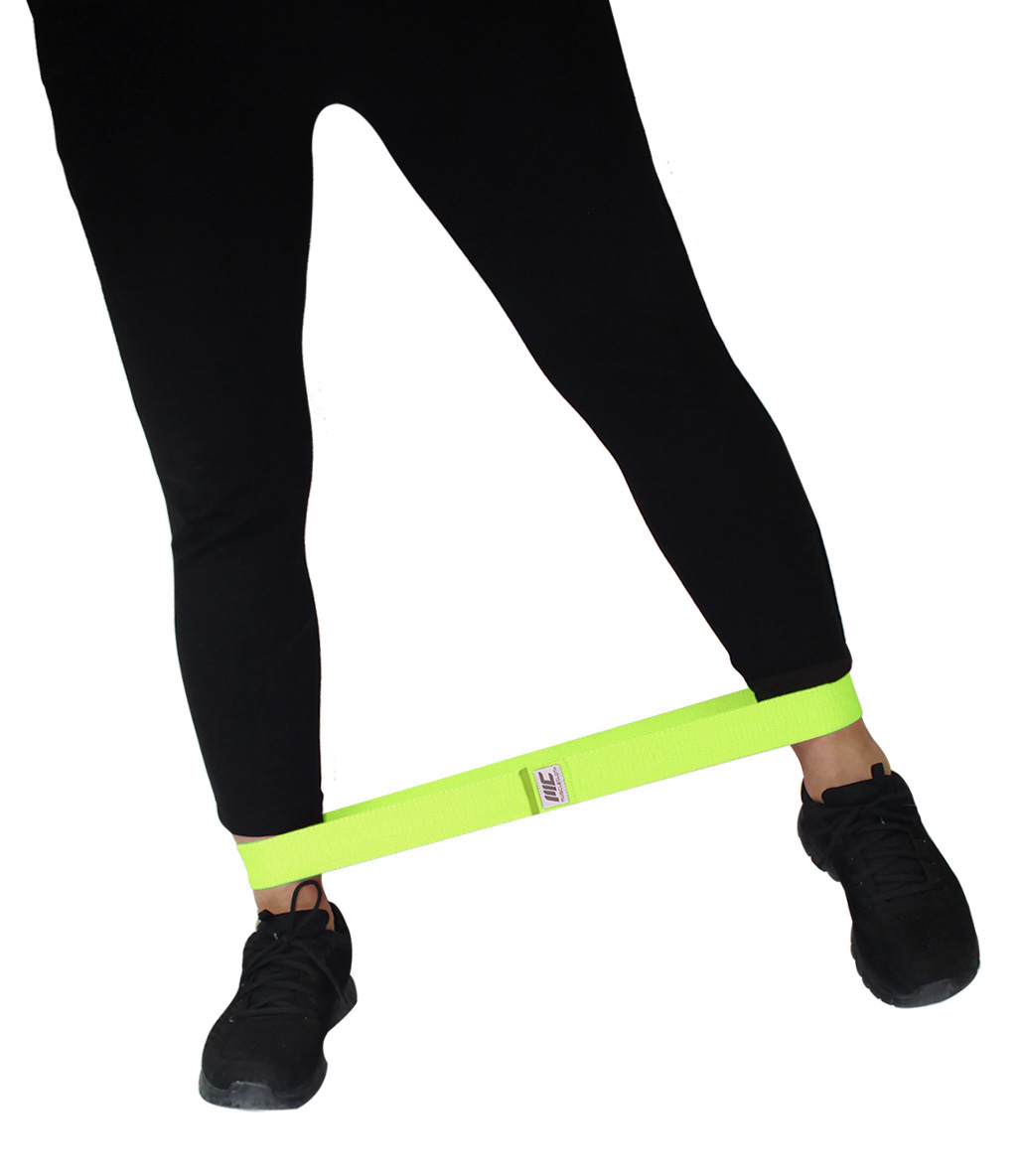 MuscleCloth Active Loop Band Direnç Bandı Neon Sarı Hafif