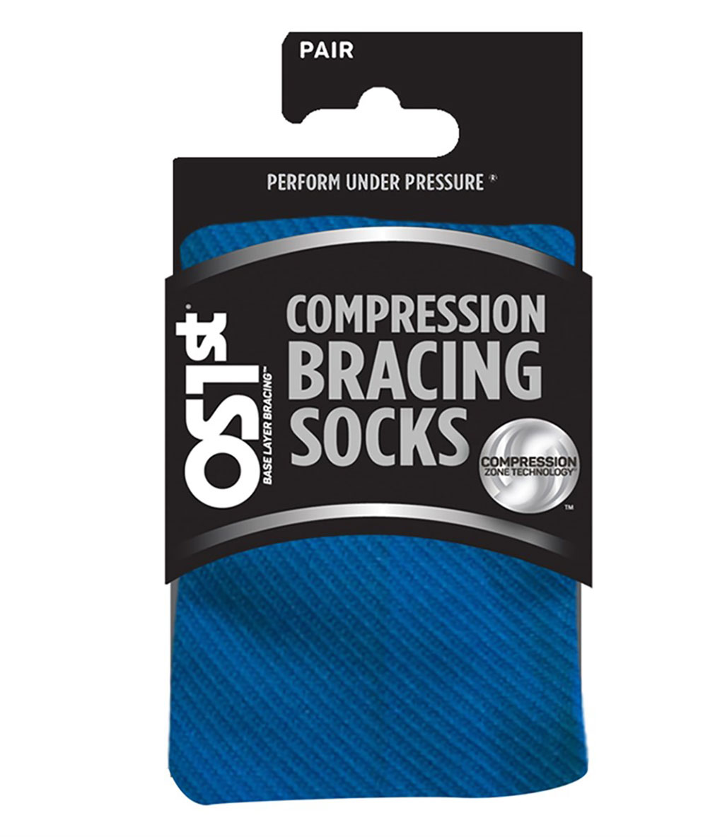 OS1st FS4+ Compression Bracing Performans Çorabı Mavi