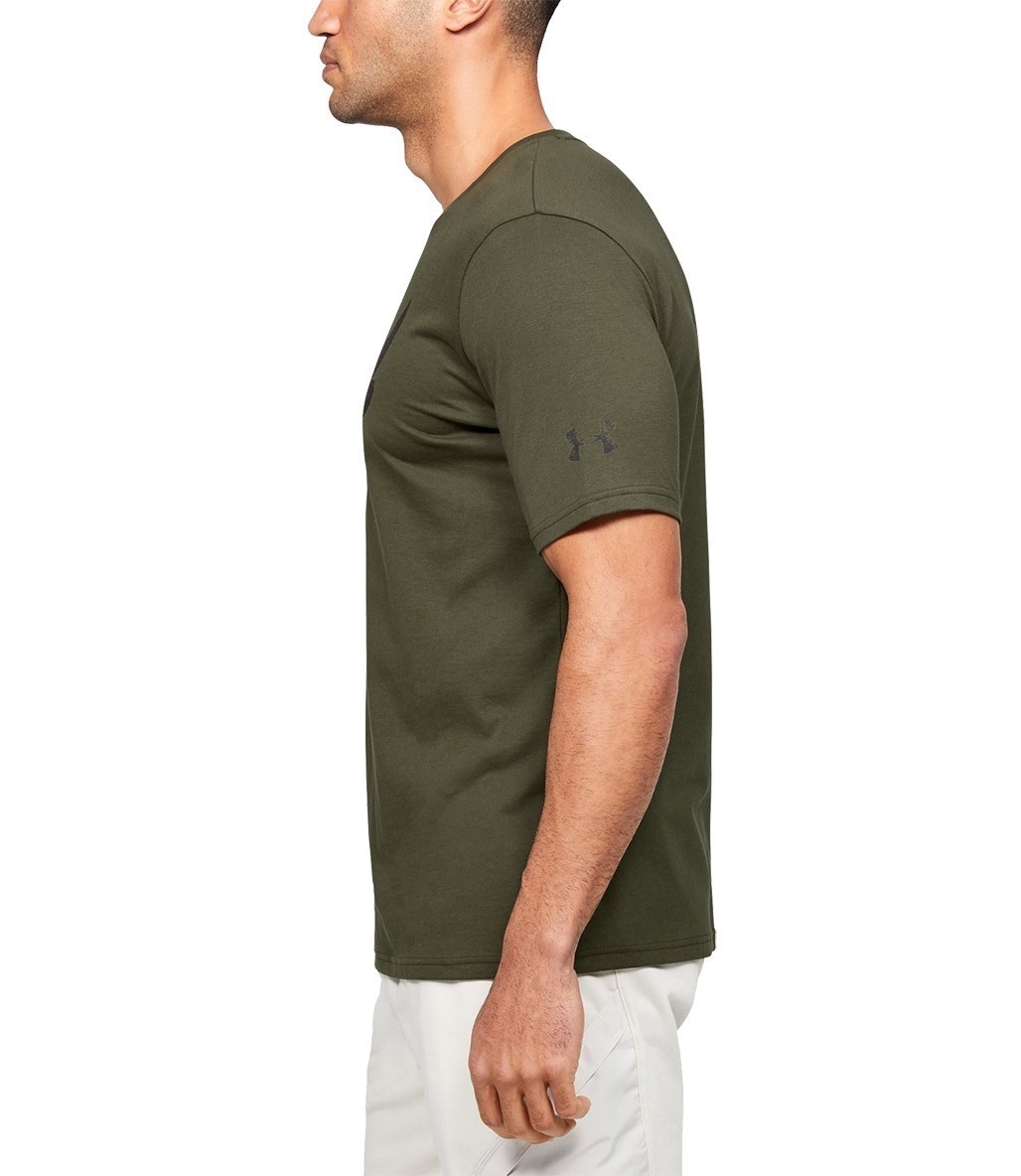 Under Armour Project Rock Brahma Bull Ss T Shirt Yesil Fitmoda