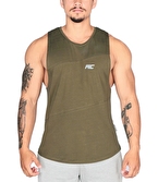 MuscleCloth Elite Kolsuz T-Shirt Haki