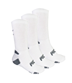 Musclecloth Stay Fresh Uzun Çorap 3'Lü Paket Beyaz 