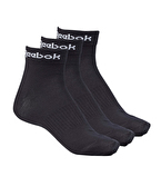 Reebok Active Core Ankle 3'lü Çorap Siyah