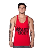Supplementler Beast Mode Fitness Atleti Kırmızı