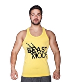 Supplementler Beast Mode Tank Top Sarı Siyah