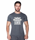 Supplementler Iron Never Lies T-Shirt Gri