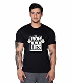 Supplementler Iron Never Lies T-Shirt Siyah