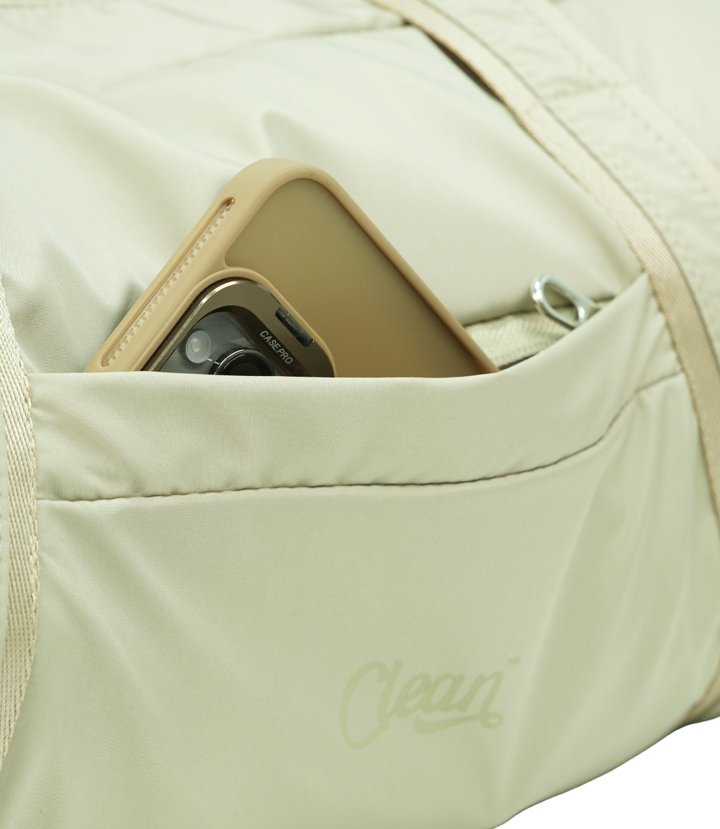 Clean Powders Fit Spor Çanta Bej