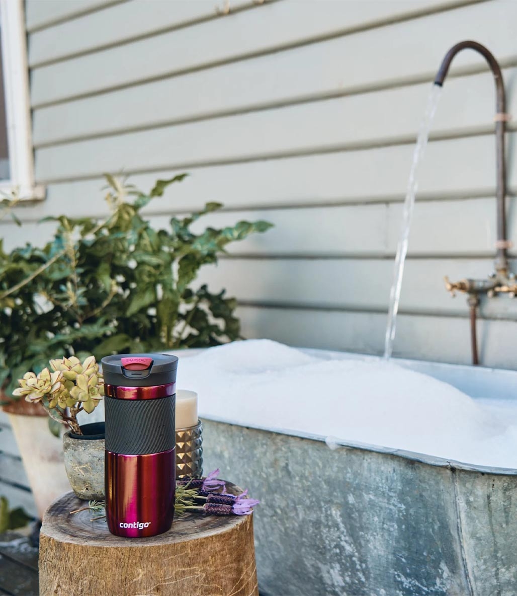 Contigo Byron SnapSeal Termos 470 ml Kırmızı