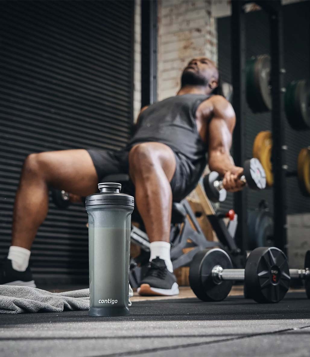 Contigo Fit Shake & Go 2.0 Shaker 820 ml Koyu Gri
