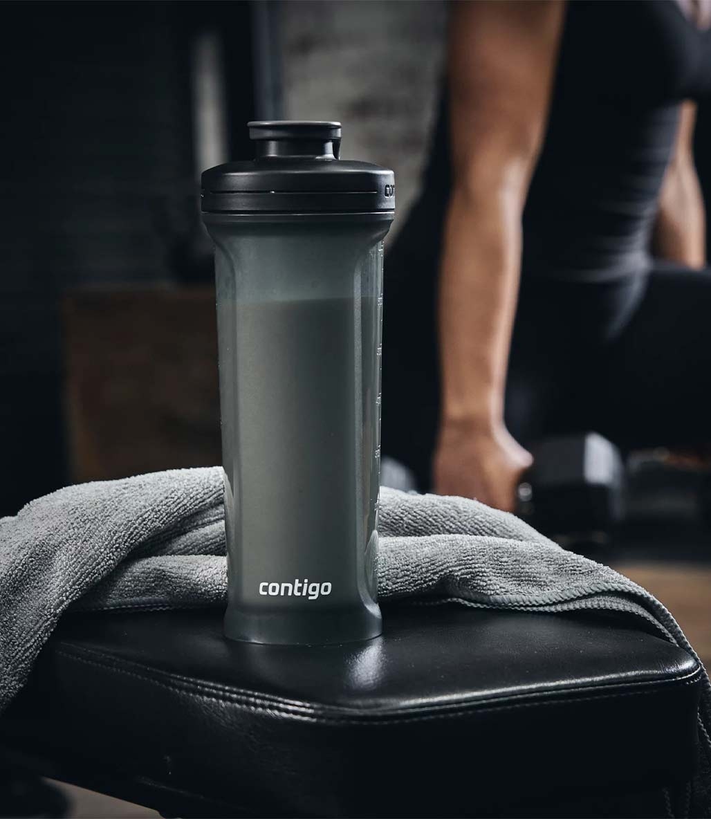 Contigo Fit Shake & Go 2.0 Shaker 820 ml Koyu Gri