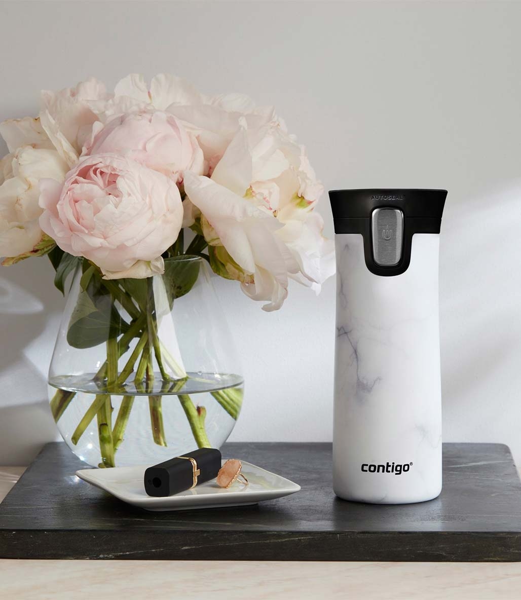 Contigo Pinnacle AutoSeal Termos 420 ml Beyaz