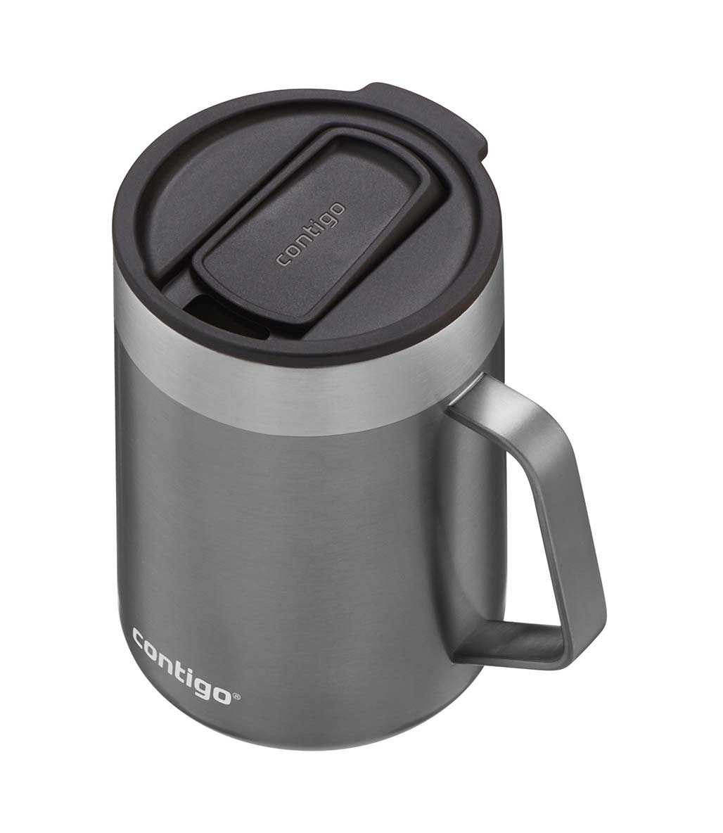 Contigo Streeterville ThermaLock Vakumlu Termos Kupa 420 ml Koyu Gri