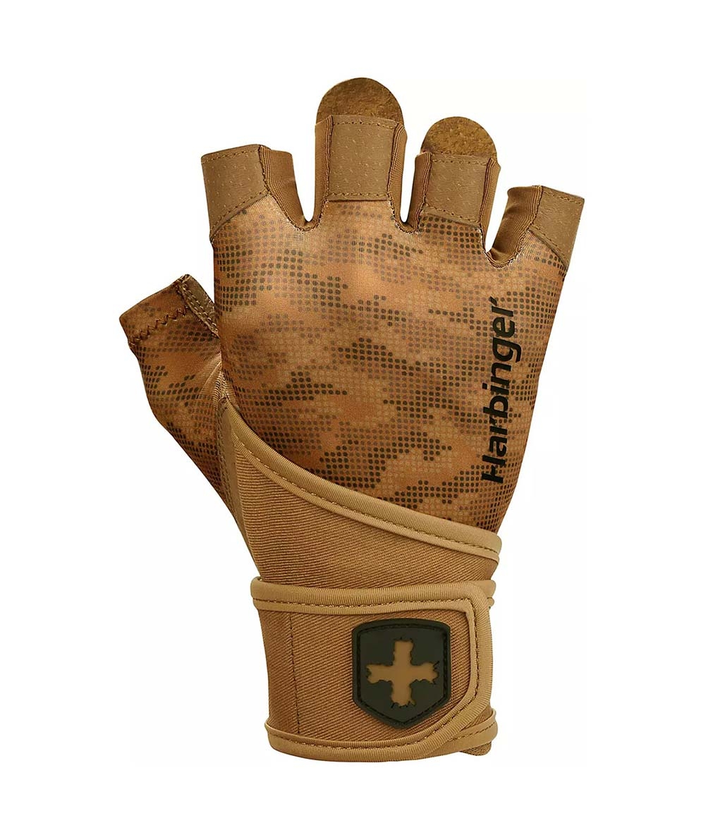 Harbinger Pro Wristwrap Fitness Eldiveni Kamuflaj