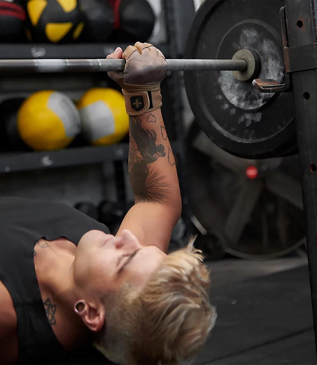 Harbinger Pro Wristwrap Fitness Eldiveni Kamuflaj