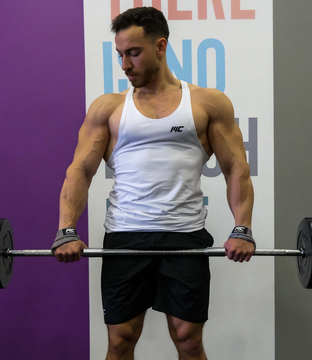 MuscleCloth 8 Loop Lifting Straps Gri