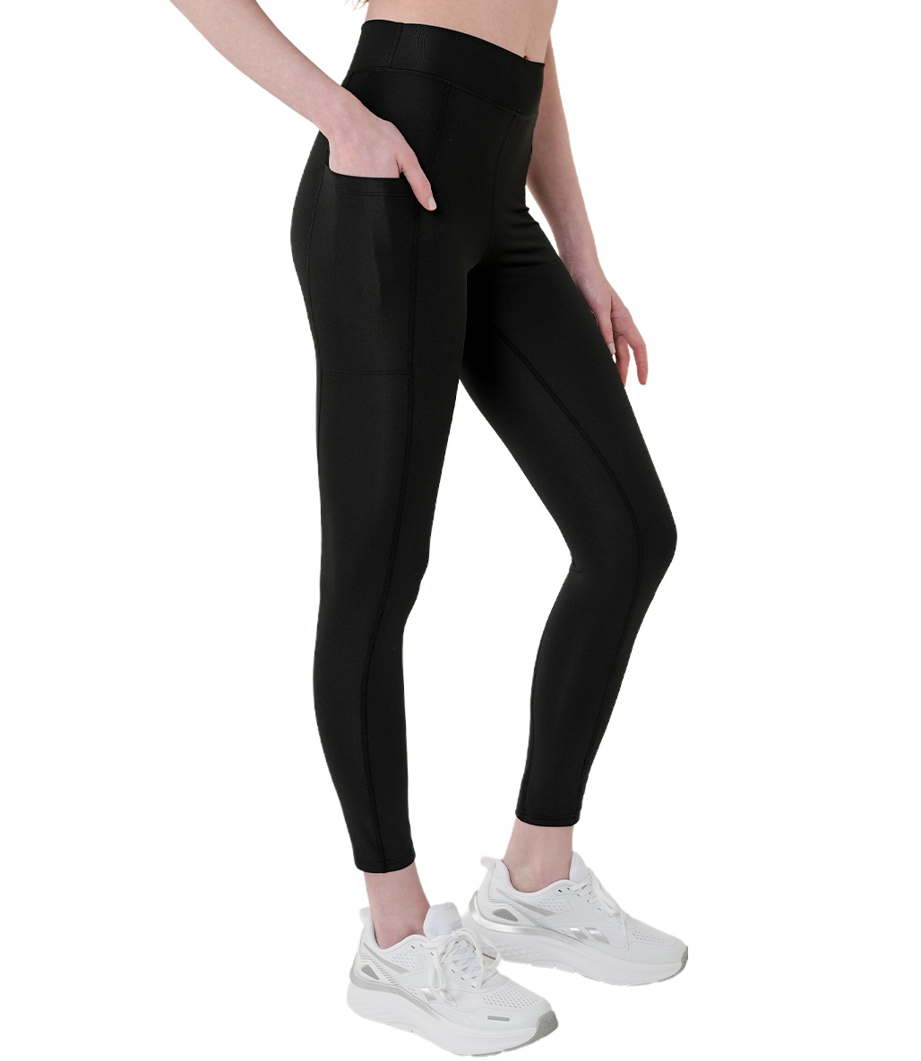 MuscleCloth Aura Cepli Toparlayıcı Tayt Siyah