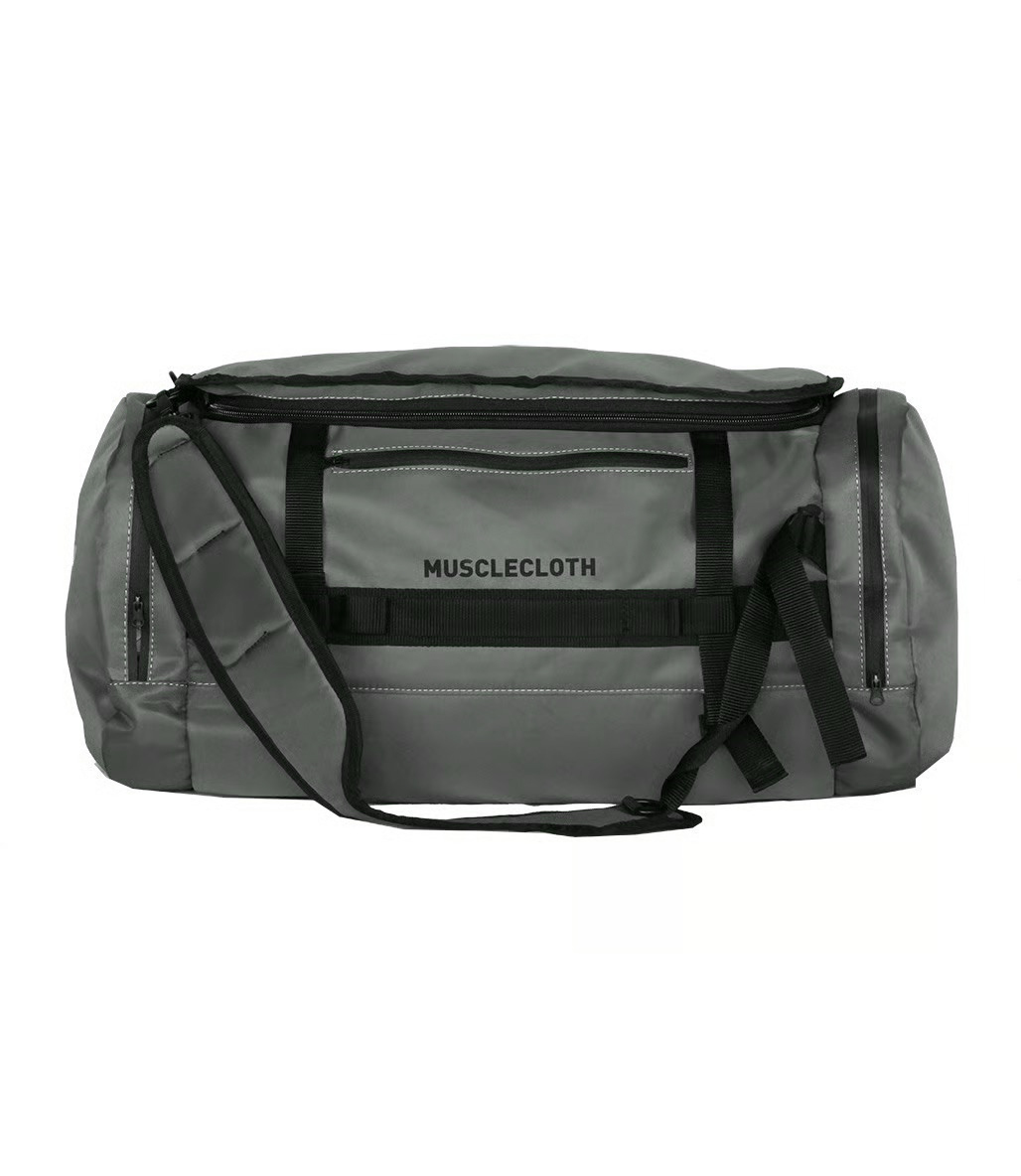 MuscleCloth Convertible Spor Çanta Gri