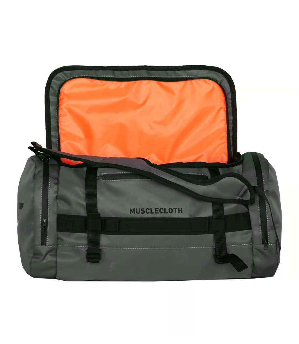 MuscleCloth Convertible Spor Çanta Gri