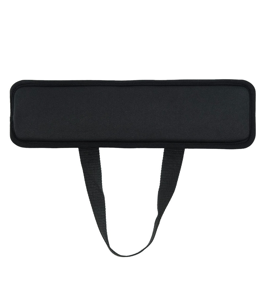 MuscleCloth Deri Padded Ankle Cuff Taban Destekli Tekli Paket Siyah