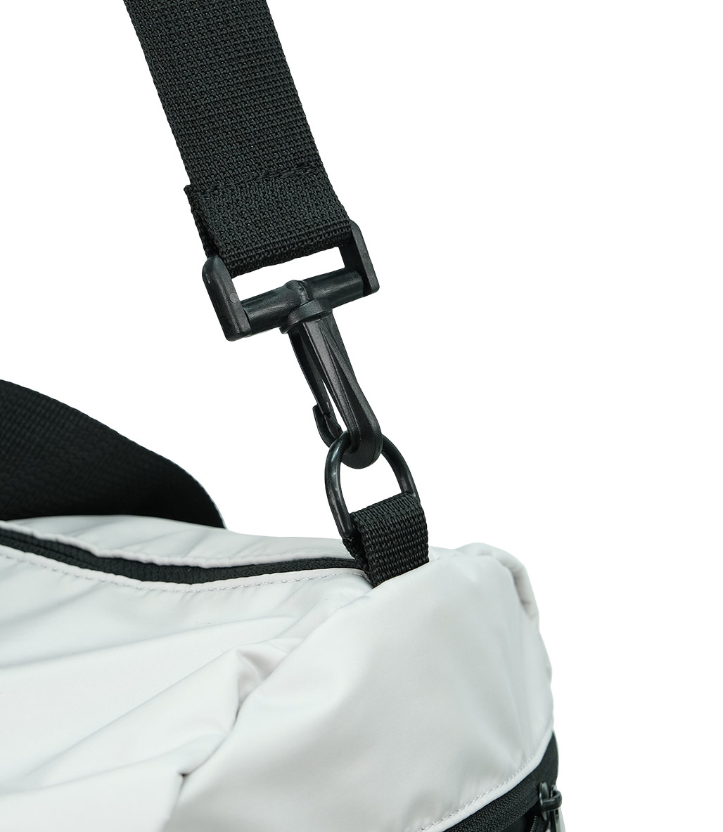 MuscleCloth Duo Spor Çanta Açık Gri