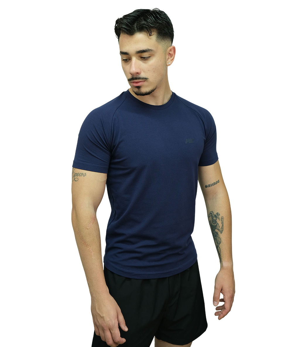 MuscleCloth Elite Reglan T-Shirt Lacivert