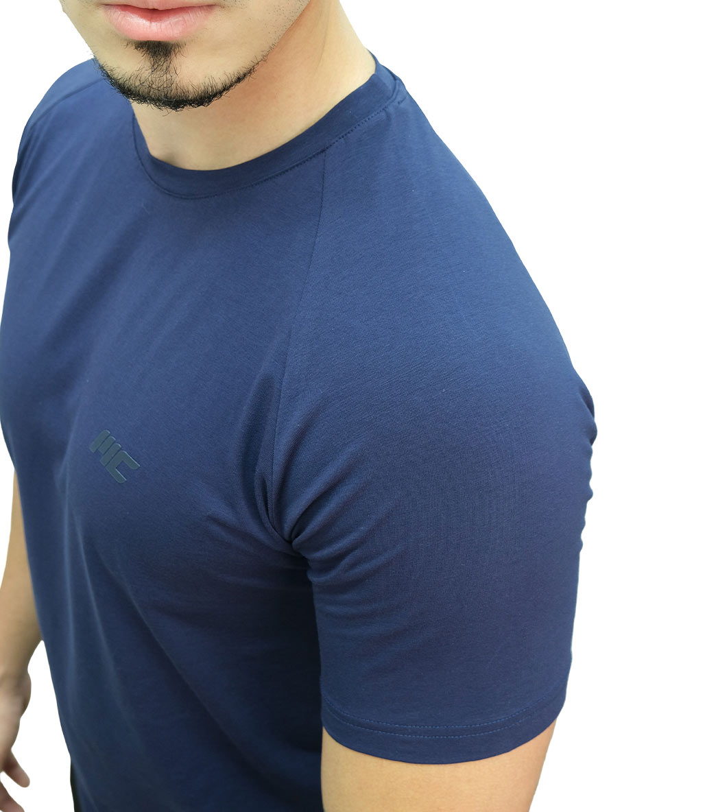 MuscleCloth Elite Reglan T-Shirt Lacivert