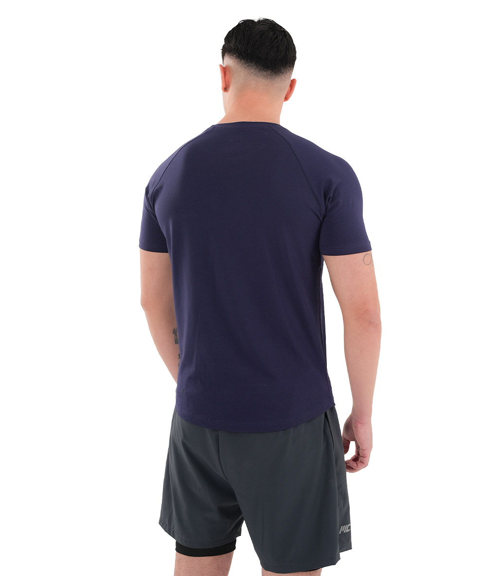 MuscleCloth Elite Reglan T-Shirt Lacivert
