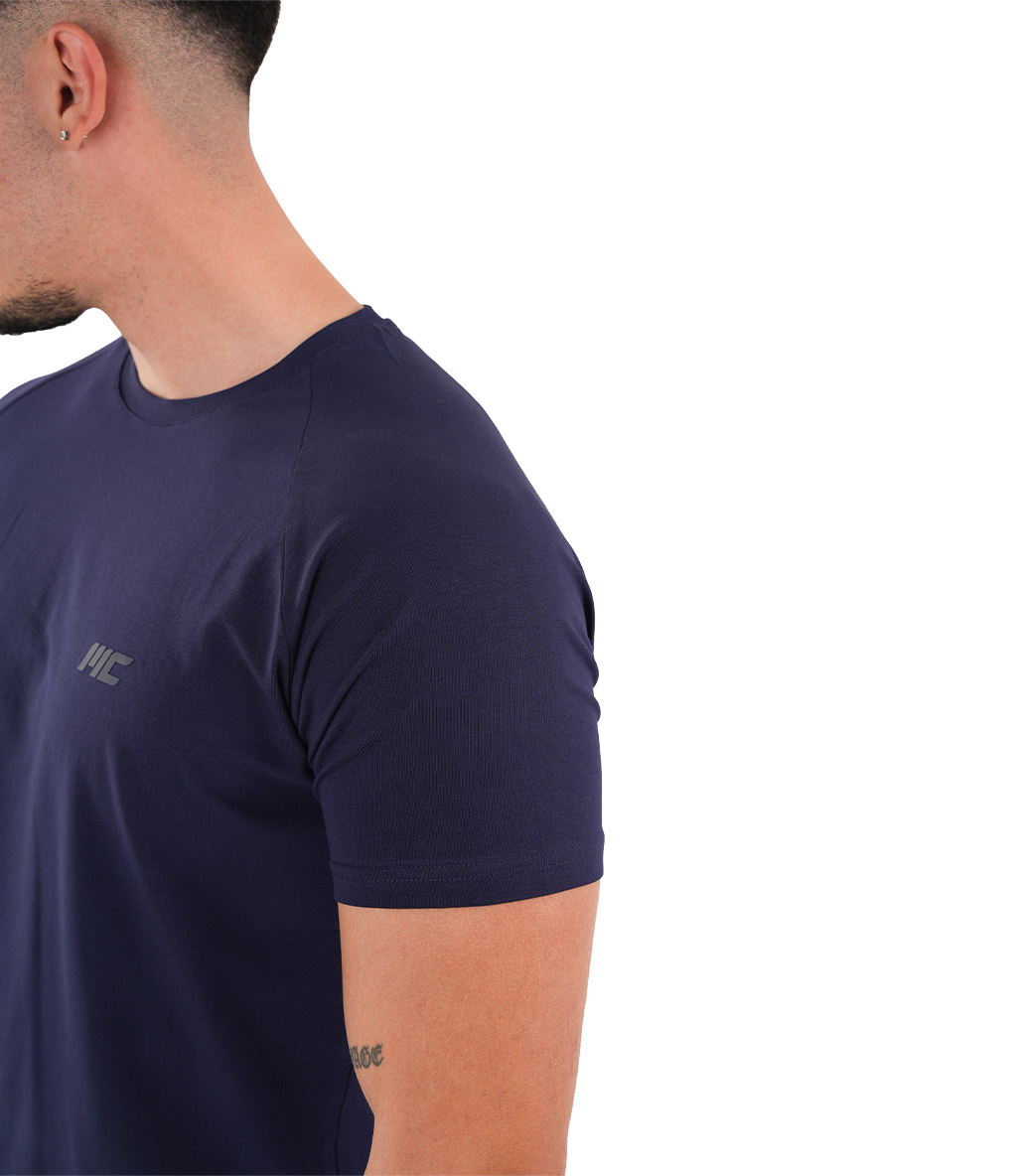 MuscleCloth Elite Reglan T-Shirt Lacivert