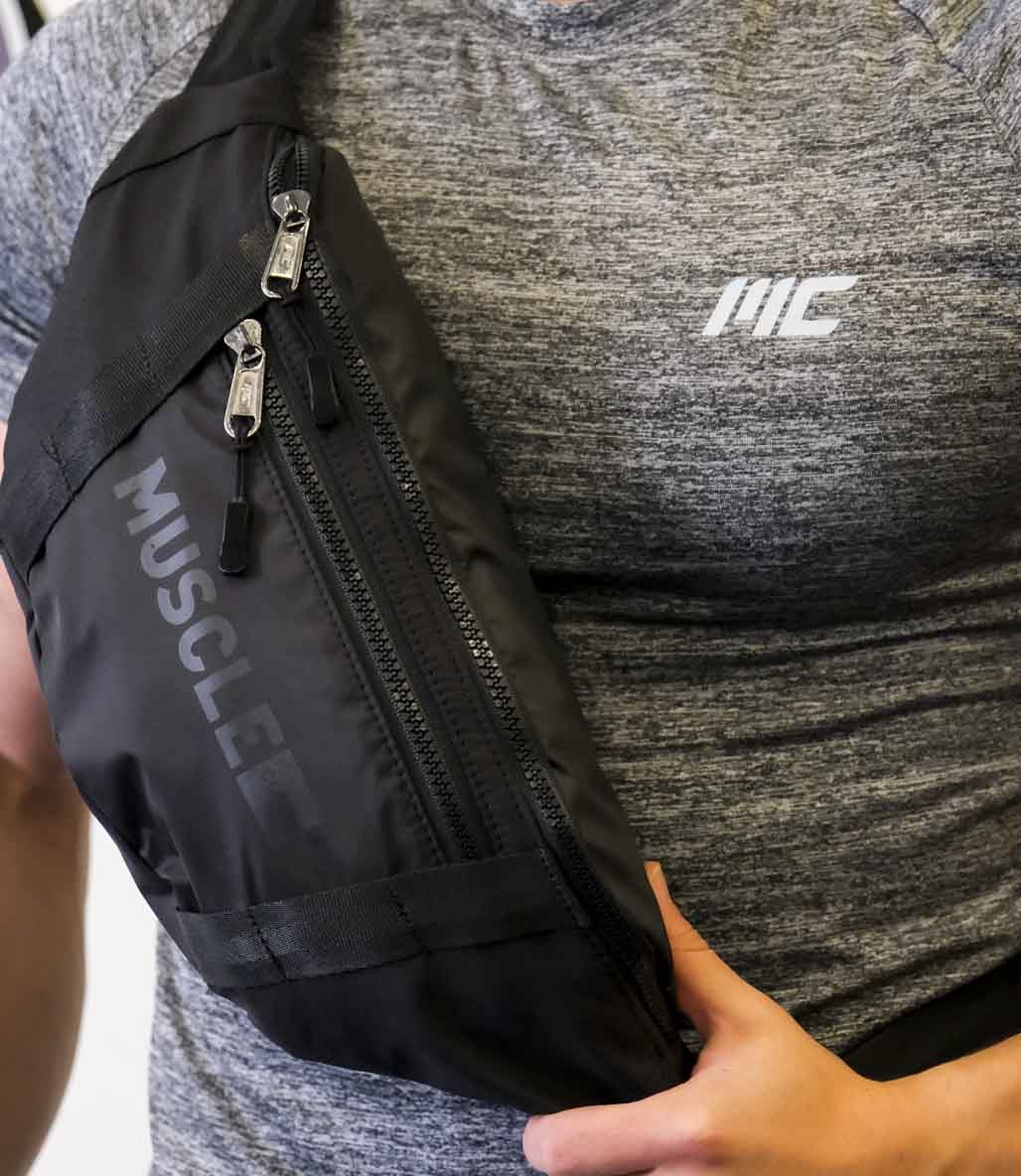 MuscleCloth Glory Cross Bag Omuz Çantası Siyah