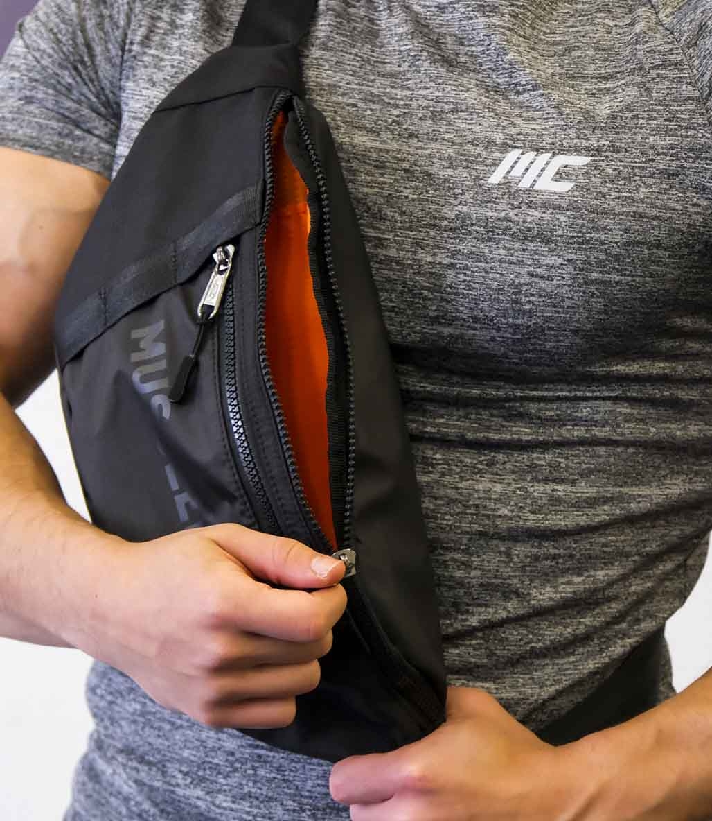 MuscleCloth Glory Cross Bag Omuz Çantası Siyah