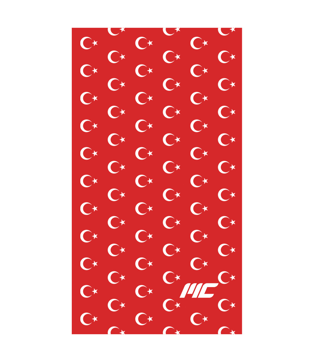 MuscleCloth Çok Amaçlı Boyunluk Ay Yıldız