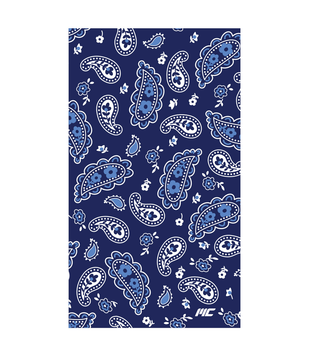 MuscleCloth Çok Amaçlı Boyunluk Blue Pateh