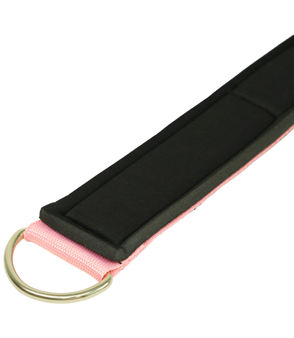 MuscleCloth Padded Ankle Cuff Tekli Paket Pembe