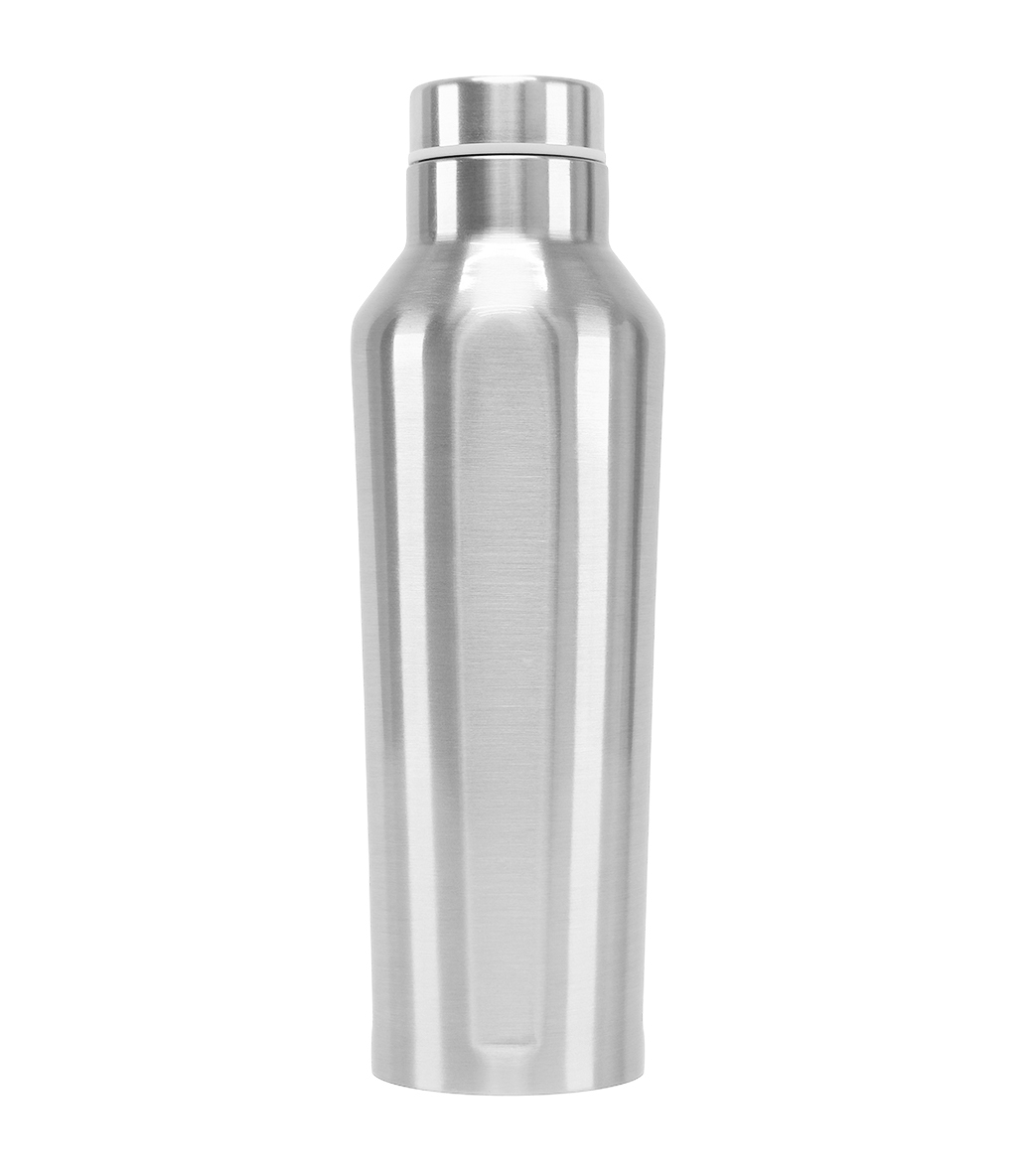 MuscleCloth Paslanmaz Çelik Termos 500 ml Gümüş