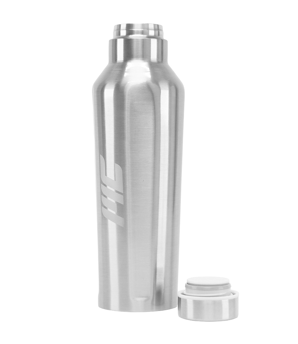 MuscleCloth Paslanmaz Çelik Termos 500 ml Gümüş