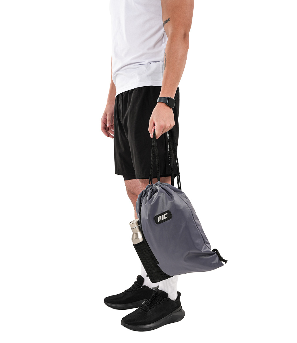 MuscleCloth Players Sackpack Spor Çanta Gri