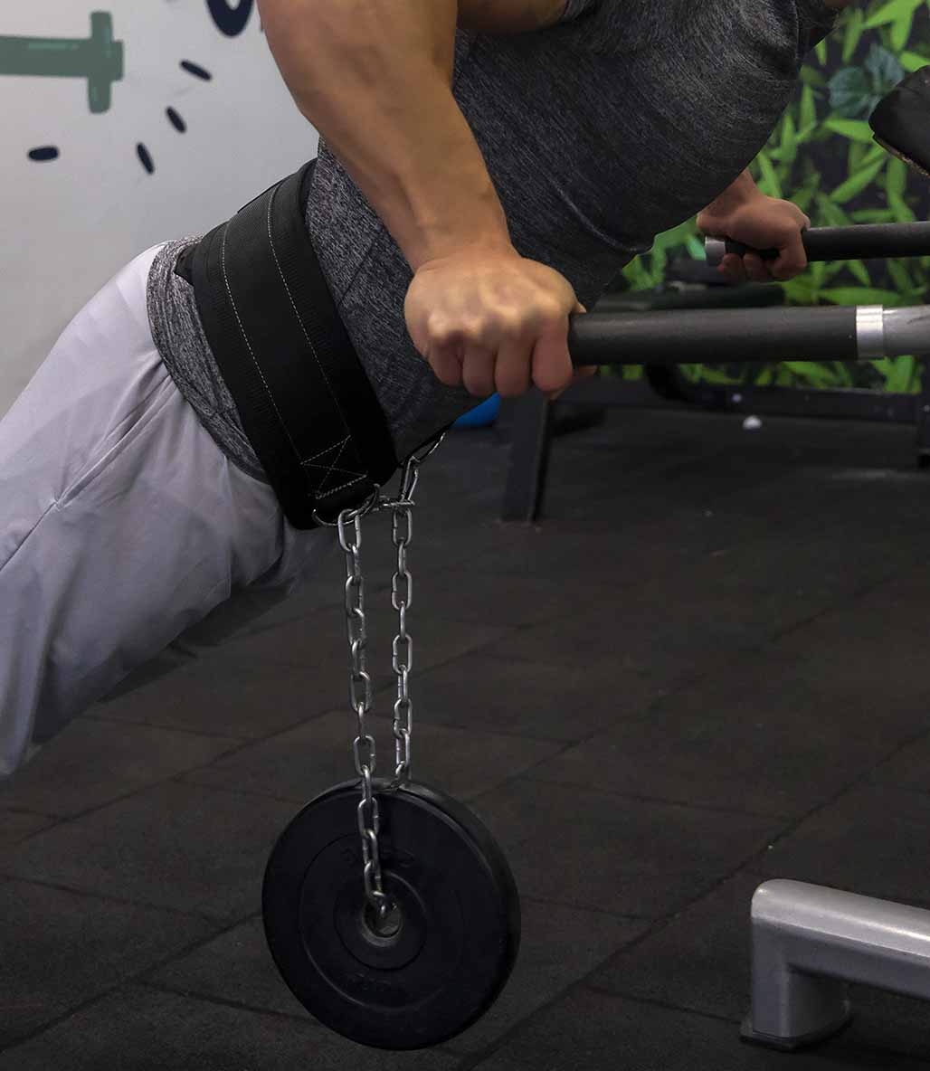 MuscleCloth PN-X Dip Belt Ağırlık Kemeri Siyah