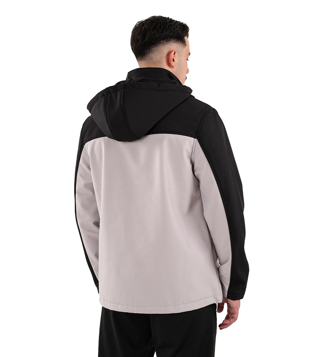MuscleCloth Pro 2 Softshell Mont Siyah Gri