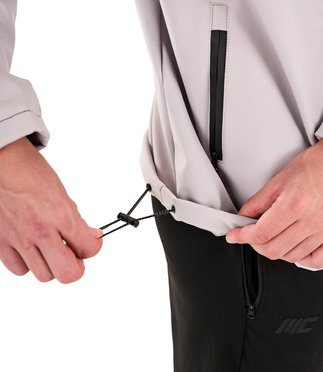 MuscleCloth Pro 2 Softshell Mont Siyah Gri