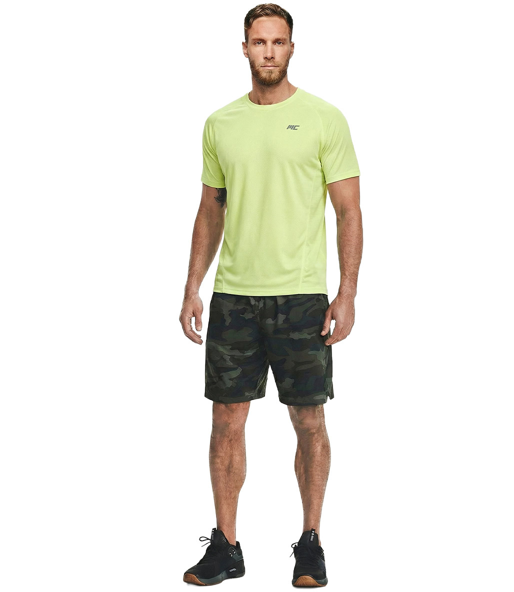 MuscleCloth Running Kısa Kollu T-Shirt Sarı