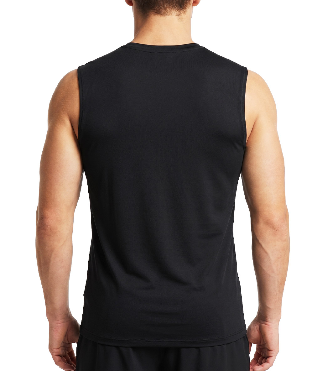 MuscleCloth Tech Kolsuz T-Shirt Siyah
